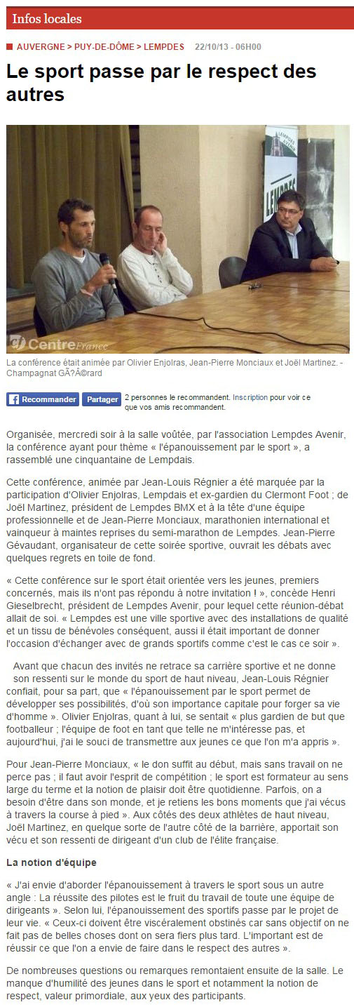 2013 10 03 la montagne conference